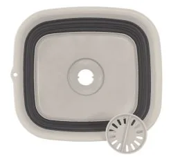 Outwell Collaps Wash Bowl W/drain Navy Night - Each -Cheap Awning Store 30586 3