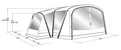 Outwell Oakdale 5PA Air Tent 2023 - Each 49 Outwell Oakdale 5PA Air Tent 2023 - Each -Cheap Awning Store 30696 5