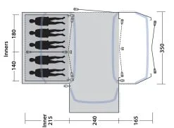 Outwell Oakdale 5PA Air Tent Package Deal 2023 -Cheap Awning Store 30745 6