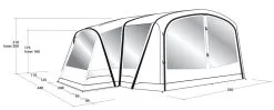 Outwell Oakdale 5PA Air Tent Package Deal 2023 -Cheap Awning Store 30745 8