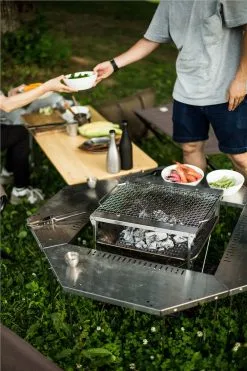 Snow Peak Pack & Carry Fireplace Grill Bridge -Cheap Awning Store 31098 3