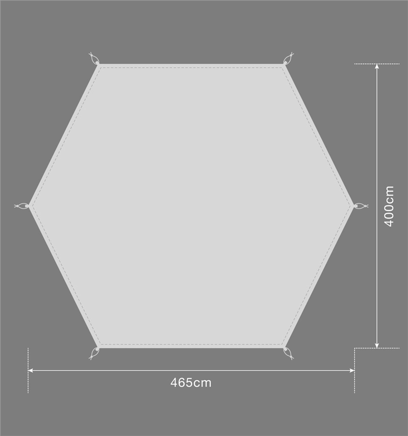 Snow Peak Spearhead Pro L Living Sheet 3 Snow Peak Spearhead Pro L Living Sheet - Image 3