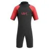 Urban Beach Kids Sharptooth Short Wetsuit - Red - Age 5-6