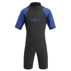 Urban Beach Kids Sharptooth Short Wetsuit - Blue - Age 3-4