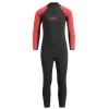 Urban Beach Kids Sharptooth Long Wetsuit - Red - Age 5-6