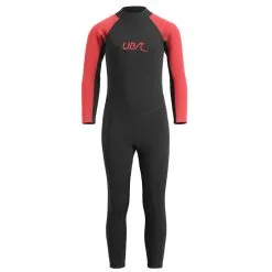 Urban Beach Kids Sharptooth Long Wetsuit - Red - Age 5-6