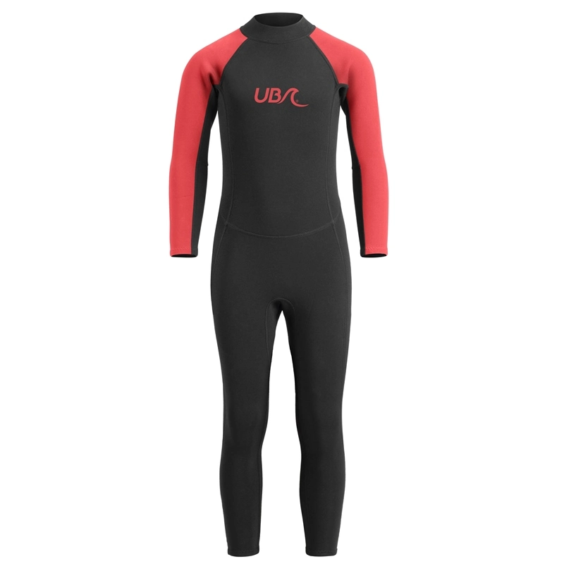 Urban Beach Kids Sharptooth Long Wetsuit - Red - Age 5-6 1 Urban Beach Kids Sharptooth Long Wetsuit - Red - Age 5-6