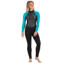 Urban Beach Womens Sailfin Long Wetsuit - S / Aqua -Cheap Awning Store 31219 2