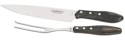 Tramontina Carving Set Brown - Set Of 2