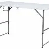 Leisurewize Blow Moulded Large Portable Folding Table