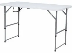 Leisurewize Blow Moulded Large Portable Folding Table