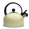 Quest Stainless Steel Whistling Kettle 2.2L - Black