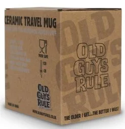 Old Guys Rule Stacked Logo Mug - Cardinal Red -Cheap Awning Store 31770 2