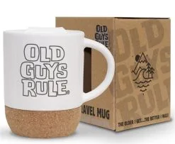 Old Guys Rule Stacked Logo Mug - Cardinal Red