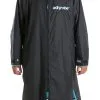 Dryrobe Advance Long Sleeve Changing Robe - Black/Blue - Medium - Black/Blue