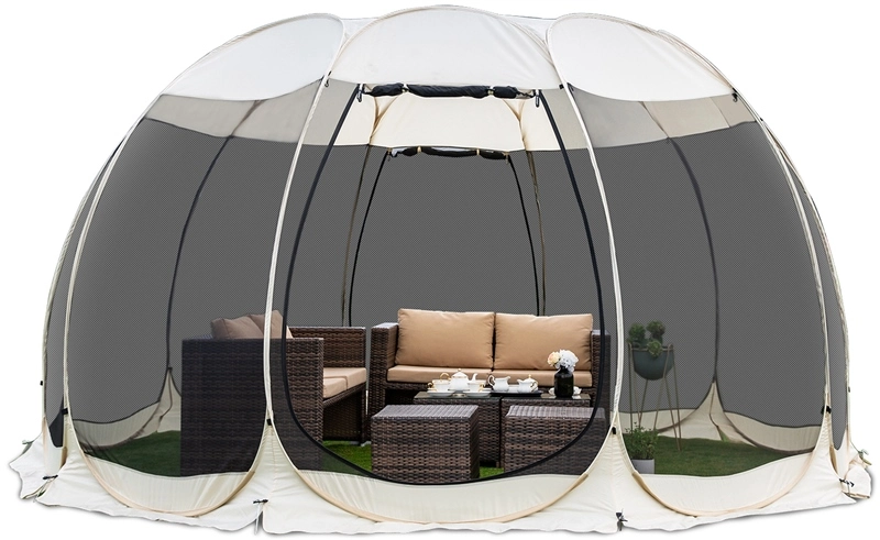 Alvantor Instant Pop Up Screenhouse Gazebo - 15 X 15ft / 4.5 X 4.5m 4 Alvantor Instant Pop Up Screenhouse Gazebo - 15 X 15ft / 4.5 X 4.5m - Image 4