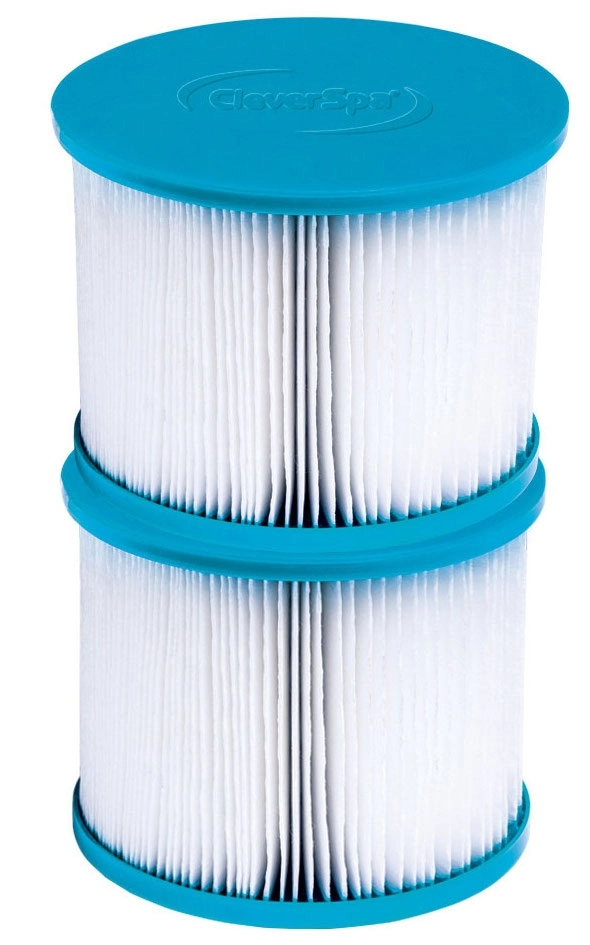 CleverSpa Double Pack Filter Cartridge - Pack Of 2 1 CleverSpa Double Pack Filter Cartridge - Pack Of 2