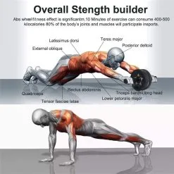 Pursuit Fitness Abdominal Roller Wheel And Knee Mat - Each -Cheap Awning Store 32628 2