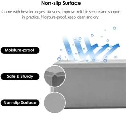 Pursuit Fitness Grey Foam Yoga Block - Each -Cheap Awning Store 32630 2