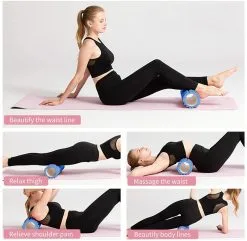 Pursuit Fitness Textured Yoga Foam Roller Massager - Each -Cheap Awning Store 32637 4