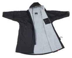 Dryrobe Advance Long Sleeve Changing Robe - Black/Grey - Medium - Black/Grey -Cheap Awning Store 33030 2