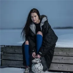 Dryrobe Advance Long Sleeve Changing Robe - Black/Grey - Medium - Black/Grey -Cheap Awning Store 33030 3