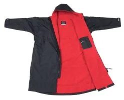 Dryrobe Advance Long Sleeve Changing Robe - Black/Red - Small - Black/Red -Cheap Awning Store 33032 2