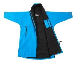 Dryrobe Advance Long Sleeve Changing Robe - Cobalt Blue/Black - Small - Cobalt Blue/Black -Cheap Awning Store 33034 2