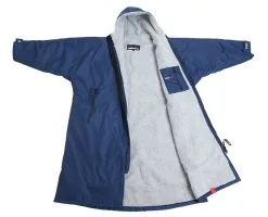 Dryrobe Advance Long Sleeve Changing Robe - Navy/Grey - Medium - Navy/Grey 7 Dryrobe Advance Long Sleeve Changing Robe - Navy/Grey - Medium - Navy/Grey -Cheap Awning Store 33035 2