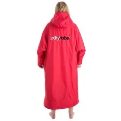Dryrobe Advance Long Sleeve Changing Robe - Red/Grey - Large - Red/Grey 9 Dryrobe Advance Long Sleeve Changing Robe - Red/Grey - Large - Red/Grey -Cheap Awning Store 33037 3