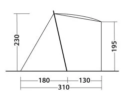 Outwell Sandcrest L Drive Away Awning 2023 -Cheap Awning Store 33079 5
