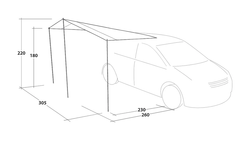 Outwell Fieldcrest Canopy 2023 2 Outwell Fieldcrest Canopy 2023 - Image 2