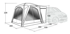 Outwell Bremburg Air Drive Away Awning 2023 -Cheap Awning Store 33081 2