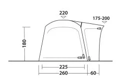 Outwell Bremburg Air Drive Away Awning 2023 -Cheap Awning Store 33081 4