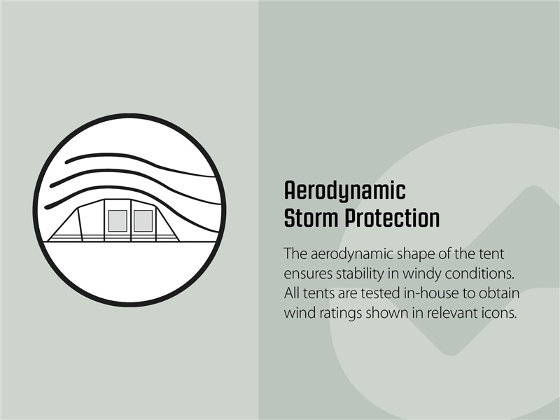 Outwell Queensdale 8PA Air Tent 2023 25 Outwell Queensdale 8PA Air Tent 2023 - Image 25