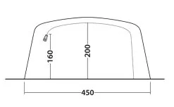 Outwell Queensdale 8PA Air Tent 2023 54 Outwell Queensdale 8PA Air Tent 2023 -Cheap Awning Store 33090 5