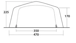 Outwell Knoxville 7SA Air Tent 2023 48 Outwell Knoxville 7SA Air Tent 2023 -Cheap Awning Store 33094 4