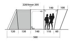 Outwell Montana 6PE Tent 2023 -Cheap Awning Store 33101 3