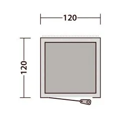 Outwell Seahaven Single Comfort Station Toilet Tent -Cheap Awning Store 33103 2