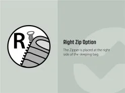 Outwell Contour Lux Deep Blue Sleeping Bag - Left Hand -Cheap Awning Store 33167 11