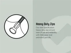 Outwell Contour Lux Deep Blue Sleeping Bag - Left Hand -Cheap Awning Store 33167 16