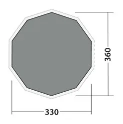 Robens Klondike Fleece Carpet -Cheap Awning Store 33219 1