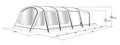 Outwell Queensdale 8PA Air Tent Package Deal 2023 -Cheap Awning Store 33231 4