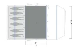 Outwell Queensdale 8PA Air Tent Package Deal 2023 -Cheap Awning Store 33231 5