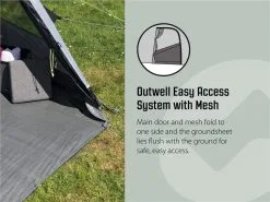Outwell Montana 6PE Tent Package Deal 2023 -Cheap Awning Store 33237 35