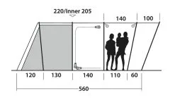 Outwell Montana 6PE Tent Package Deal 2023 -Cheap Awning Store 33237 4