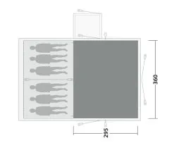 Outwell Montana 6PE Tent Package Deal 2023 -Cheap Awning Store 33237 6