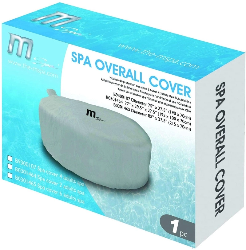 MSpa Bubble Spa Over-All Cover 6 Person 2 MSpa Bubble Spa Over-All Cover 6 Person - Image 2