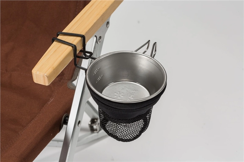 Snow Peak Low Chair Cup Holder 3 Snow Peak Low Chair Cup Holder - Image 3