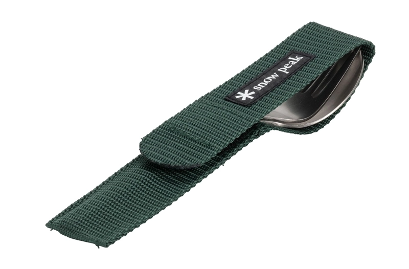 Snow Peak Titanium Fork & Spoon Set 2 Snow Peak Titanium Fork & Spoon Set - Image 2